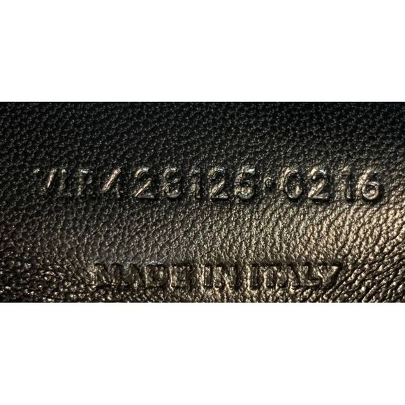 Saint Laurent Classic Monogram Envelope Satchel Matelasse Chevron Printed Fabric - Picture 7 of 7